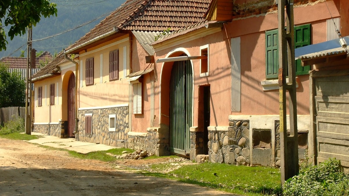 a row of houses